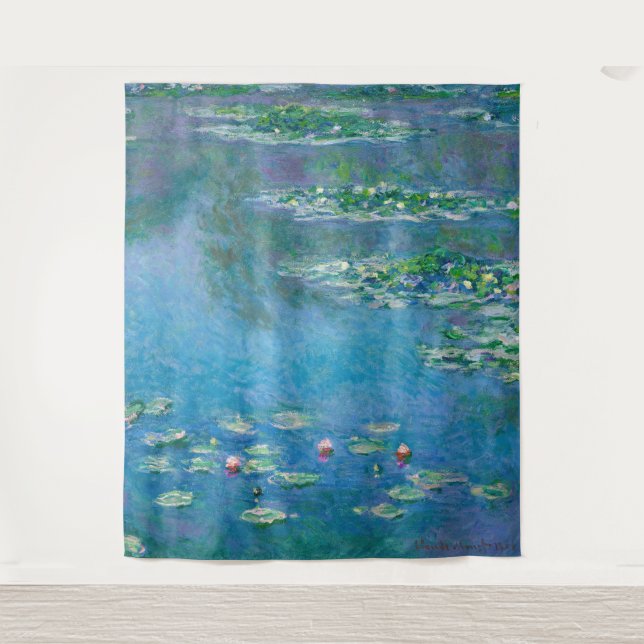 Tapiz Claude Monet - Water Lilies 1906 (Anverso)