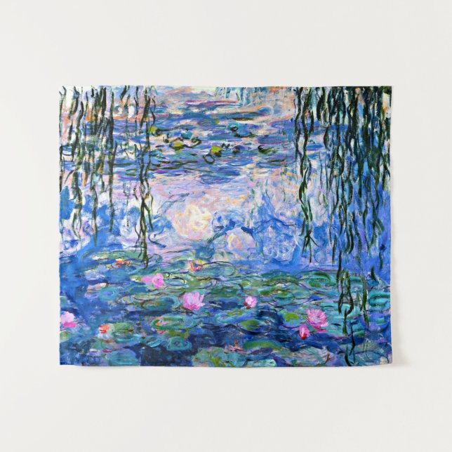 Tapiz Claude Monet - Water Lilies, 1919, (Anverso (horizontal))
