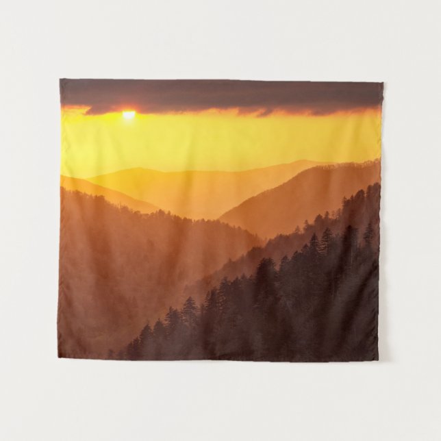 Tapiz Clouds Fills Valley, Tennessee (Anverso (horizontal))