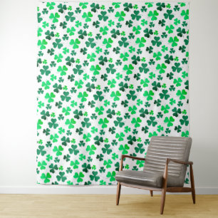 Tapiz Clover Shamrock Irish Green Spring St Patrons Day