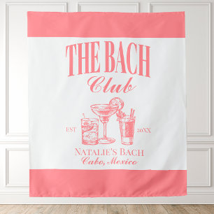 Tapiz Club Bach Personalizado Fiesta de Despedida de Sol