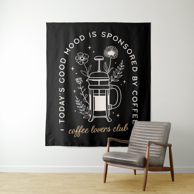 Tapiz Club de amantes del café (In situ)