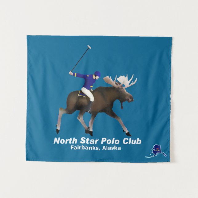 Tapiz Club de Polo North Star (Anverso (horizontal))