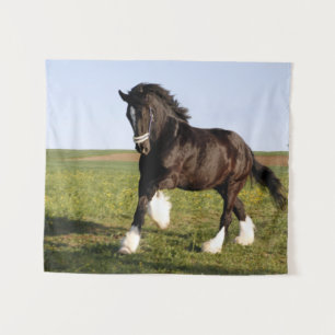 Tapiz Clydesdale Horse