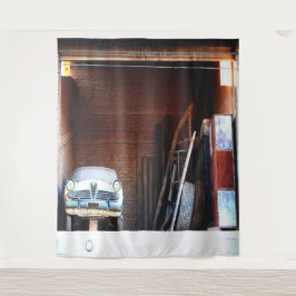 Tapiz Coche en el ático