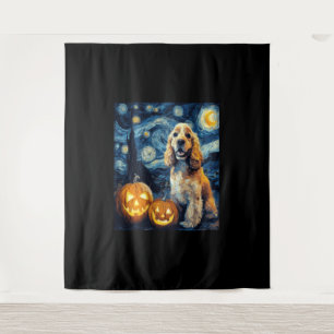 Tapiz Cocker Spaniel Americano Perro Lindo Halloween Jac