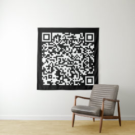 Tapiz Código QR creado al instante (introduciendo su URL