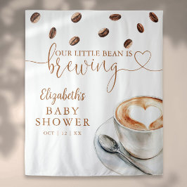 Tapiz Coffee Brewing Baby Shower Photo Backdrop