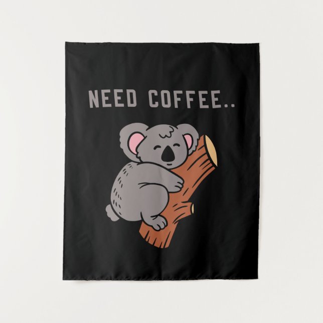 Tapiz Coffee Design Funny (Anverso)