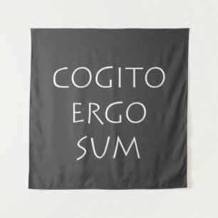 Tapiz Cogito ergo sum