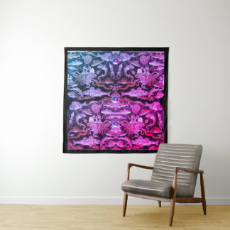 Tapiz COLECCIÓN POMPEII / VIDA MARÍTIMA Azul rosa náutic