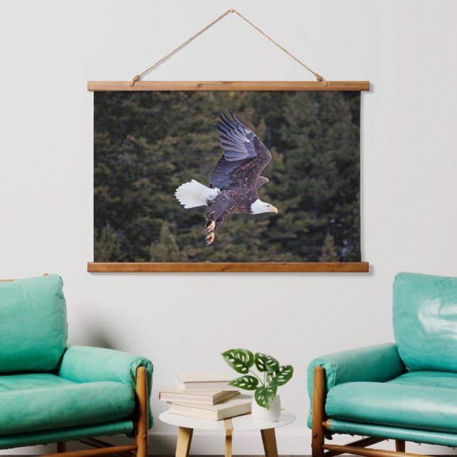 Tapiz colgante de águila calva (Sala de estar)