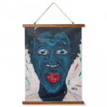 Tapiz colgante de arte africano