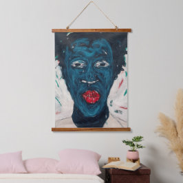 Tapiz colgante de arte africano