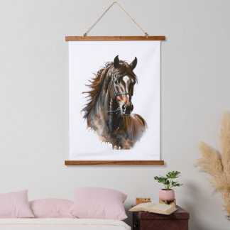 tapiz colgante de pared de caballo animales caball