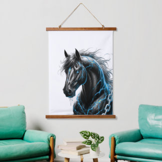 tapiz colgante de pared de caballos animales cabal