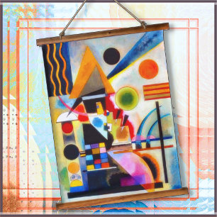 TAPIZ COLGANTE DE PARED - ''Swinging'' - Kandinsky