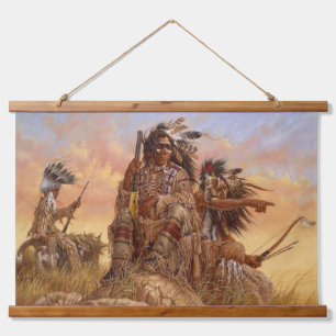 Tapiz colgante del muro nativo americano