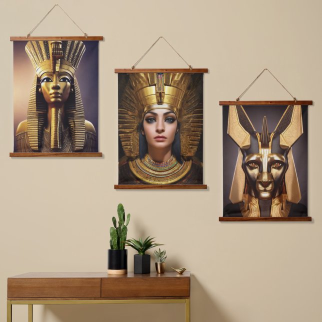 Tapiz colgante egipcio (Asimétrico)