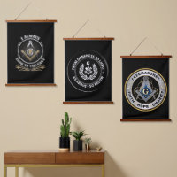 Tapiz colgante freemason