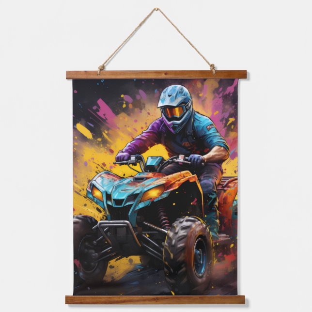 Tapiz colgante moto (Anverso)