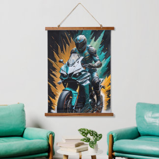 Tapiz Colgante moto