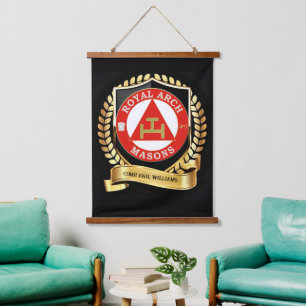 Tapiz colgante Real Arch Mason