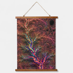 Tapiz colgante trippy fractal