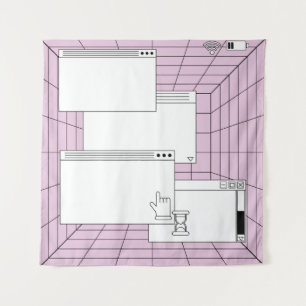 Tapiz Collage de elementos de interfaz de usuario. Cyber