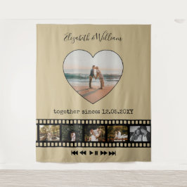 Tapiz Collage de seis fotos película inspiradora fondo f