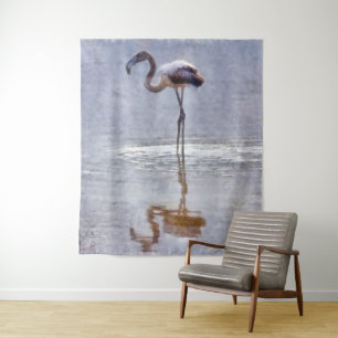 Tapiz Color de agua de los reflejos y las reflexiones de