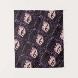 Tapiz COLOR DE Mandala MODERNO TAPESTRÍA DE OJOS ROJOS