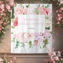 Tapiz Colores acuáticos de jardín salvaje de duchas de n