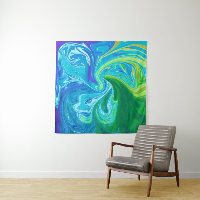 Tapiz Colorful abstract art (In situ)