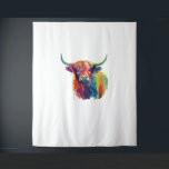 Tapiz Colorido Pop Art Highland Cow Classic T-Shirt<br><div class="desc">Colorido Pop Art Highland Cow Classic T-Shirt</div>