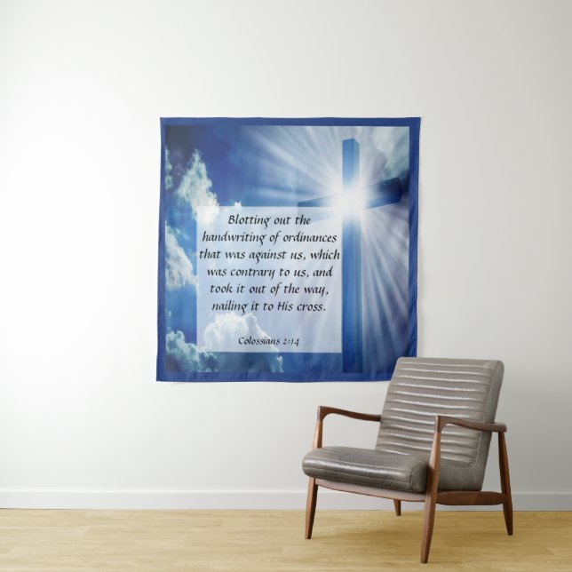 Tapiz Colossianos 2:14 (In situ)