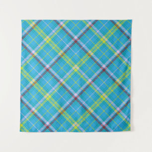 Tapiz Colourful Chevron Plaid Tartan textured Seamless p