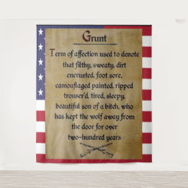 Tapiz COMBAT INFANTRYMAN, alias "GRUNT"