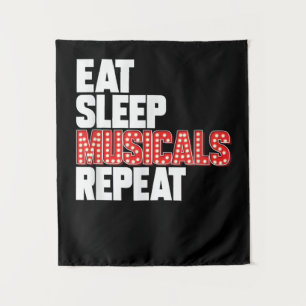 Tapiz Come Musicales Duerme Repite Actor Broadway Actriz