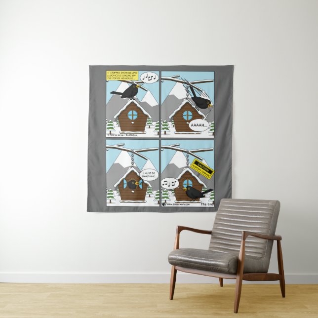 Tapiz Comedia de seguridad (In situ)