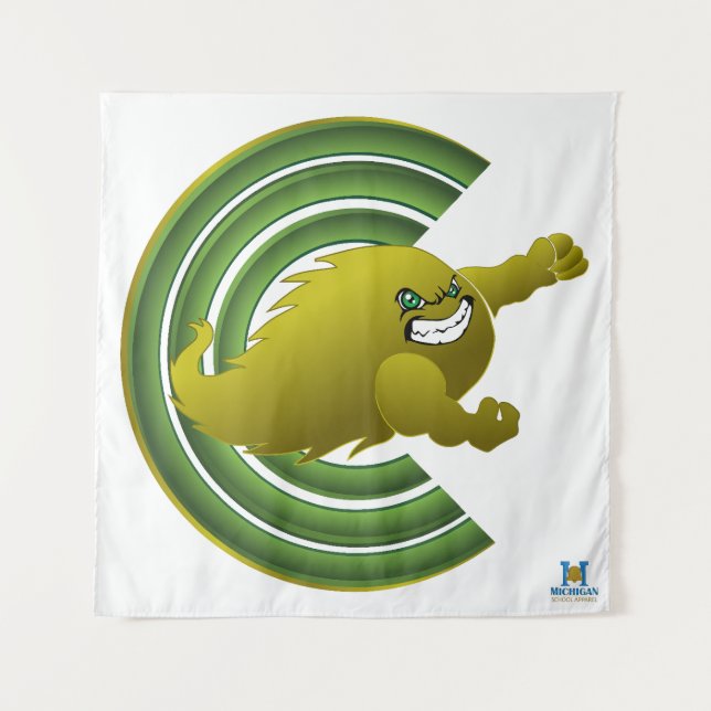 Tapiz Cometas de Coloma #2 (Anverso)