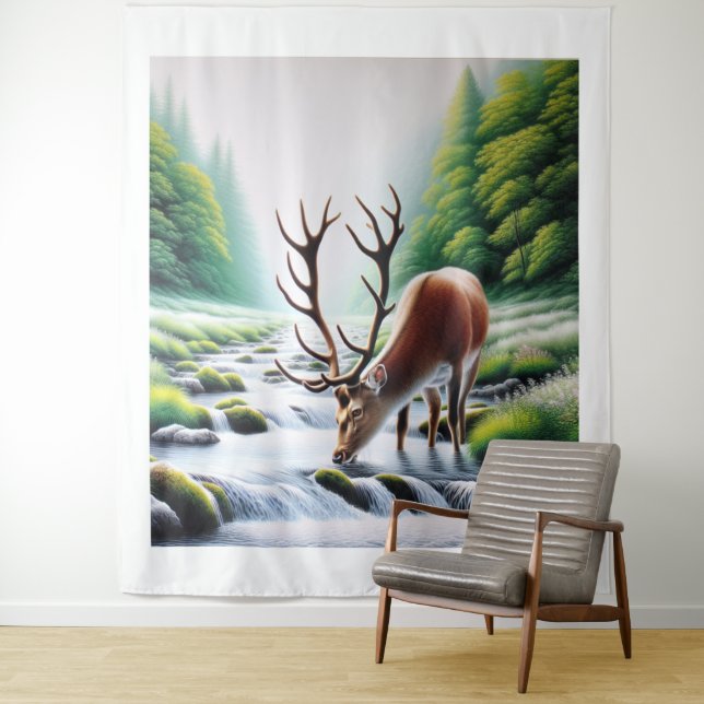 Tapiz Como el ciervo jadea (In situ)