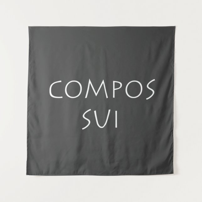 Tapiz Compos sui (Anverso)