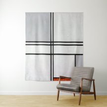 Composición (Nº 1) Gris-Rojo | Piet Mondrian |