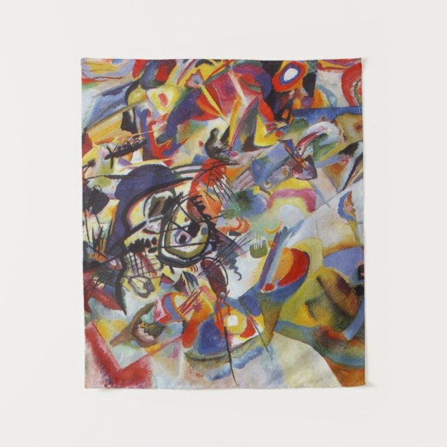 Tapiz Composición VII Wassily Kandinsky (Anverso)