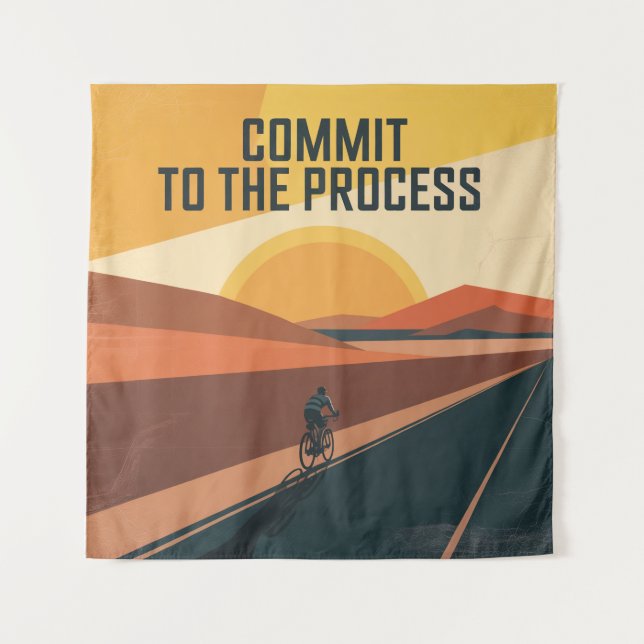 Tapiz Comprometerse con el proceso (Anverso)