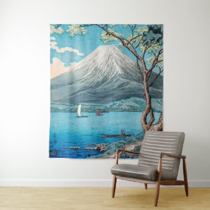 Tapiz con arte clásico japonés