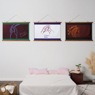 TAPIZ CON MARCO DE MADERA