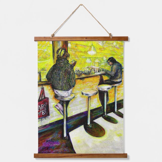 Tapiz Con Marco De Madera A Day Off from Crazy (Anverso)