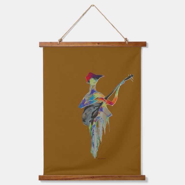 Tapiz Con Marco De Madera A Musical Impression (Anverso)